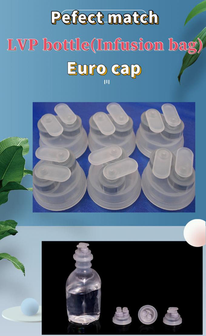 Pharmaceutical Package Lvp Infusion Bottle Non PVC Infusion Bag Sealing Euro Cap