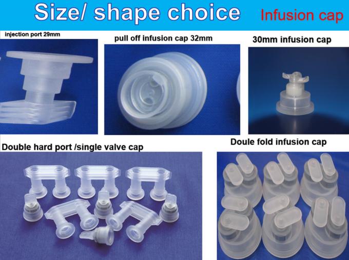 Pharmaceutical Package Lvp Infusion Bottle Non PVC Infusion Bag Sealing Euro Cap