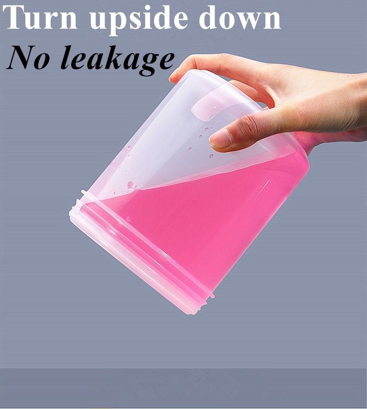 स्पष्ट पारदर्शी व्यापक मुंह 250ml 500ml पीपी प्लास्टिक कॉस्मेटिक जार कॉस्मेटिक पैकेजिंग बाल मोम शरीर स्क्रब कॉस्मेटिक जार