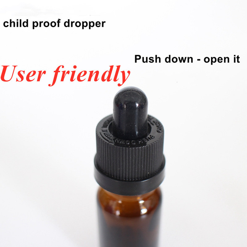 सौंदर्य प्रसाधन त्वचा देखभाल 10ml 20ml 30ml 50ml 100ml खाली गोल आवश्यक तेल ग्लास ड्रॉपर बोतल