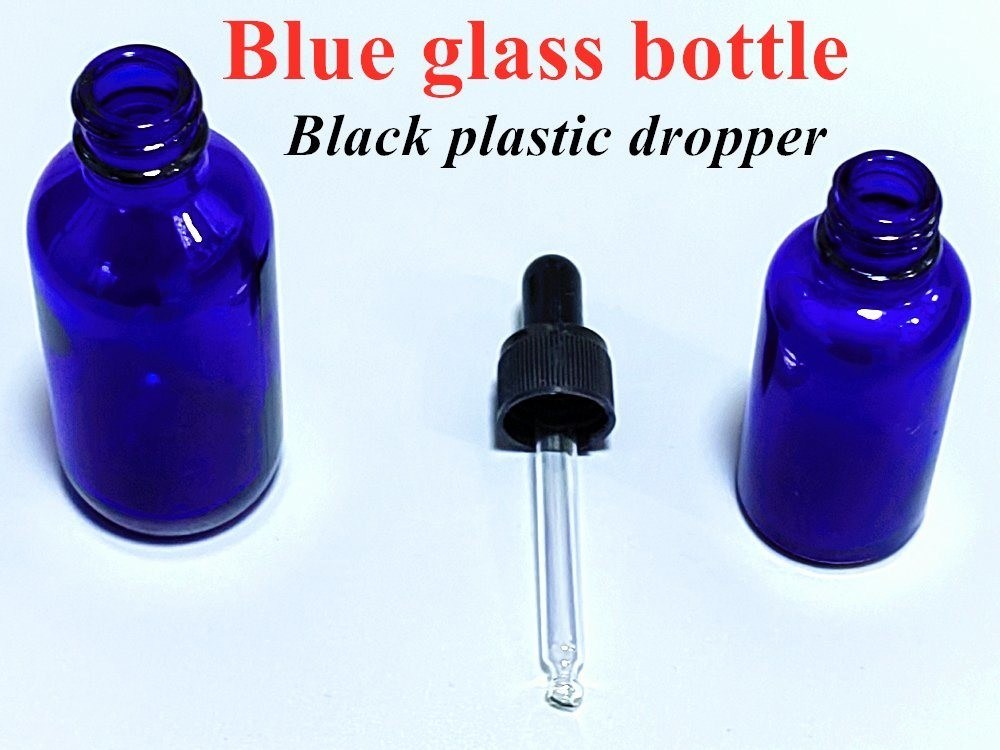 10 मिलीलीटर 20 मिलीलीटर 30 मिलीलीटर 50 मिलीलीटर खाली बोस्टन गोल कॉस्मेटिक पैकिंग खाली नीला आवश्यक तेल ग्लास ड्रॉपर बोतल ड्रॉपर कैप के साथ