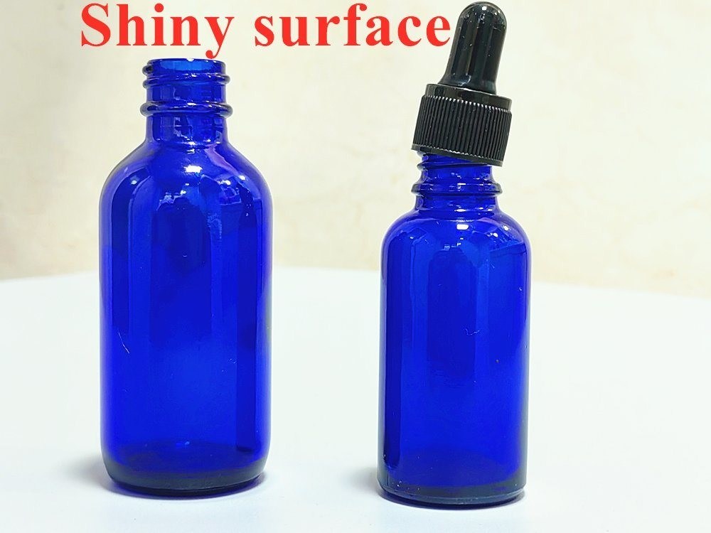 10 मिलीलीटर 20 मिलीलीटर 30 मिलीलीटर 50 मिलीलीटर खाली बोस्टन गोल कॉस्मेटिक पैकिंग खाली नीला आवश्यक तेल ग्लास ड्रॉपर बोतल ड्रॉपर कैप के साथ