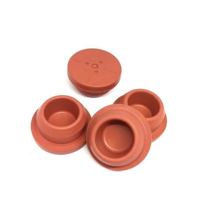 13 मिमी 20 मिमी 32 मिमी मेडिकल ग्रे लाइओफिलिकेशन ग्लास इंजेक्शन शीशियों के लिए बूटाइल रबर क्लॉपर इन्फ्यूजन बोतल