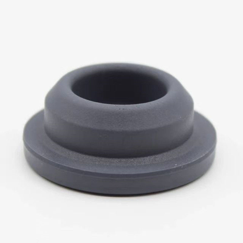 13mm 20mm 28mm 32mm ग्रे फार्मास्युटिकल क्लोरोब्यूटिल ब्यूटिल रबर क्लॉपर ग्लास इंजेक्शन शीशी वैक्सीन की बोतल के लिए