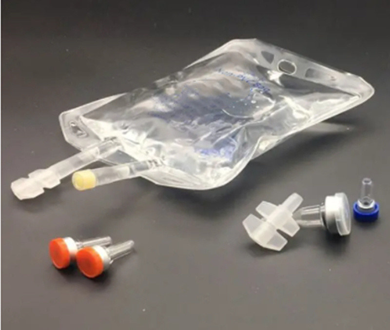 मेडिकल इन्फ्यूजन बैग्स एक बार इस्तेमाल करने योग्य पीवीसी 100ml 250ml 1000ml 2000ml Dehp मुक्त IV बैग्स IV द्रव समाधान बैग