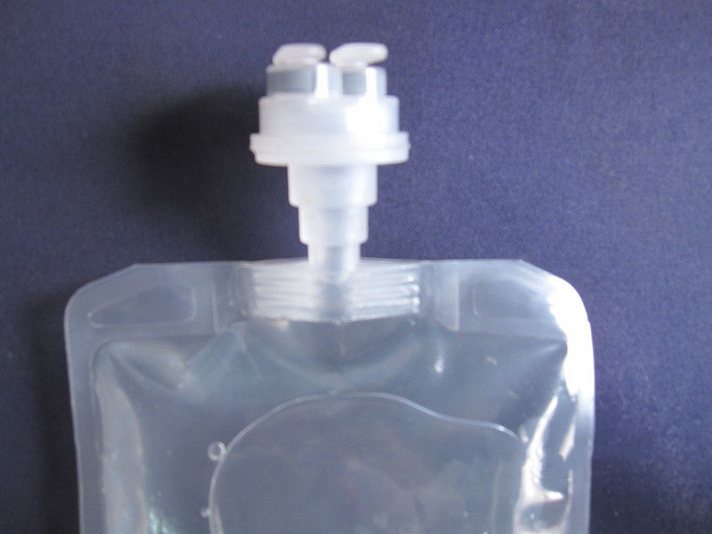 प्रयोगशाला पशु चिकित्सा अस्पताल 100ml 250ml एकल बंदरगाह गैर पीवीसी चिकित्सा इन्फ्यूजन बैग IV तरल समाधान बैग