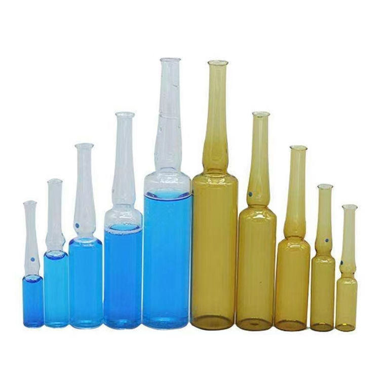 1ml 2ml 5ml 10ml 20ml चीनी और आईएसओ मानक ग्लास एम्पलीफायर डिस्पोजेबल फार्मास्युटिकल बोरोसिलिकेट ग्लास एम्पलीफायर