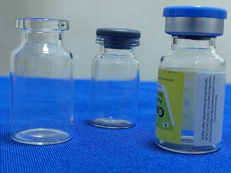 5ml 7ml 10ml क्लियर एम्बर कम तटस्थ बोरोसिलिकेट ग्लास ट्यूबलर छोटे इंजेक्शन योग्य ग्लास इंजेक्शन के लिए फ्लायल