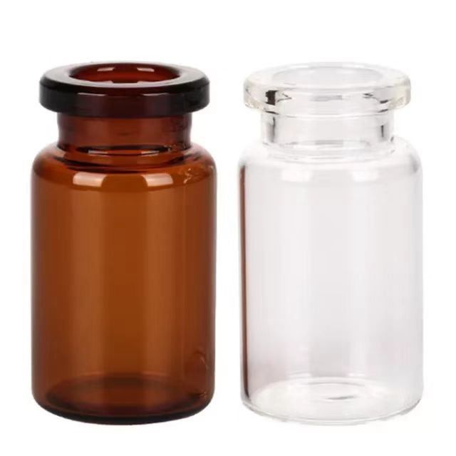 पारदर्शी एम्बर 5ml 10ml खाली पारदर्शी खाली फार्मास्युटिकल कम बोरोसिलिकेट ट्यूबलर मोल्ड ग्लास फ्लायल