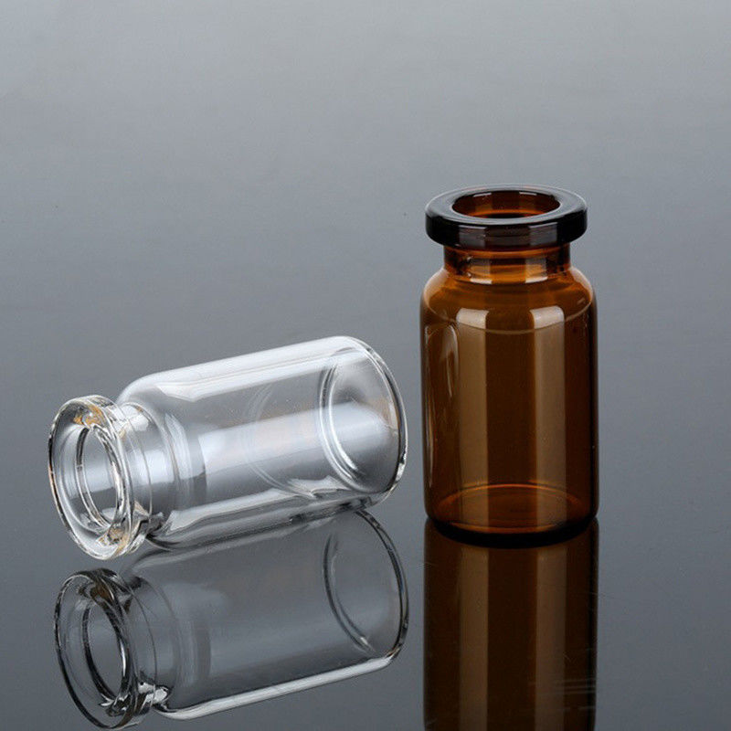 पारदर्शी एम्बर 5ml 10ml खाली पारदर्शी खाली फार्मास्युटिकल कम बोरोसिलिकेट ट्यूबलर मोल्ड ग्लास फ्लायल