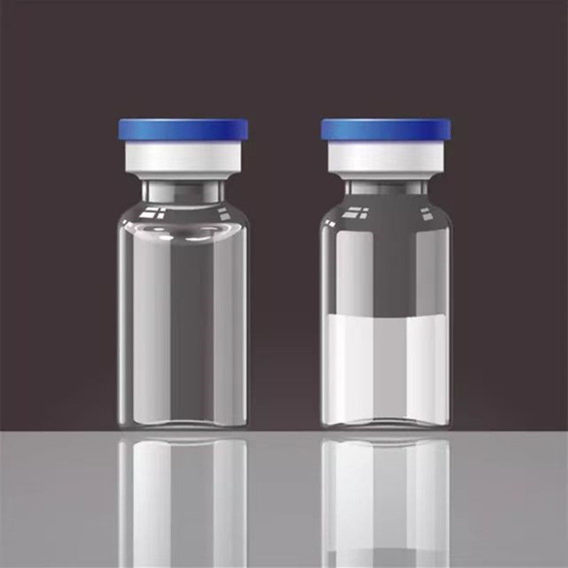 5ml 10ml क्लियर एम्बर मेडिकल छोटे ग्लास की बोतल इंजेक्शन वैक्सीन के लिए तटस्थ बोरोसिलिकेट ग्लास फ्लायल