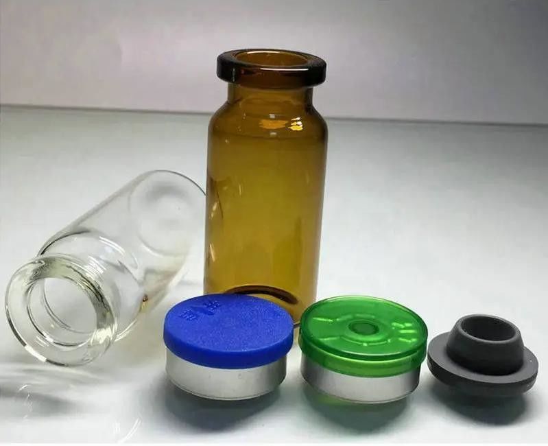 5ml 7ml 10ml खाली क्रिम टॉप वैकासीन ग्लास फ्लायल स्टेरिल ट्यूबलर क्लियर एम्बर मेडिकल इंजेक्शन ग्लास फ्लायल