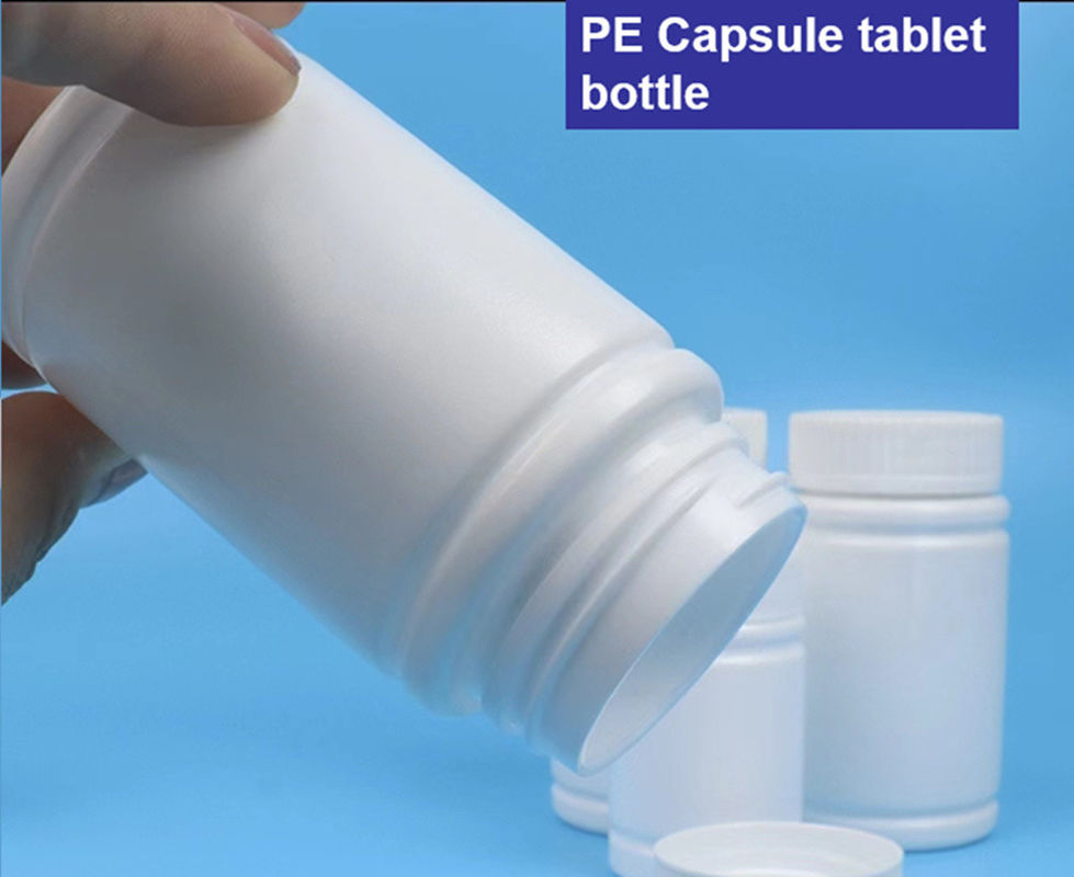 30ml 50ml 100ml सफेद पीई खाली प्लास्टिक विटामिन कैप्सूल सप्लीमेंट हेल्थकेयर टैबलेट मेडिसिन कैप्सूल गोली बोतलें