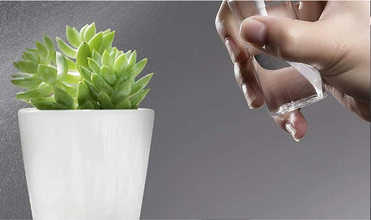 60 एमएल 100 एमएल गोल आकार छोटा पीईटी प्लास्टिक स्प्रे बोतल l 50 एमएल कॉस्मेटिक पीईटी पारदर्शी हैंड वाश सैनिटाइजर स्प्रे बोतल