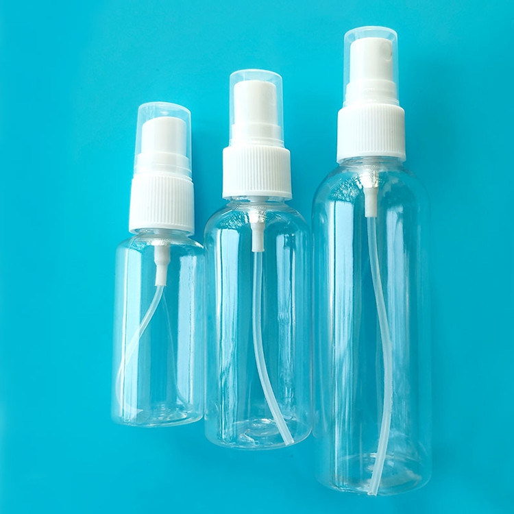 30 मिलीलीटर 50 मिलीलीटर 60 मिलीलीटर 100 मिलीलीटर 120 मिलीलीटर 250 मिलीलीटर खाली कॉस्मेटिक पालतू जानवर प्लास्टिक धुंध सुगंध स्प्रे बोतल मिनी प्लास्टिक पीईटी स्प्रे बोतल