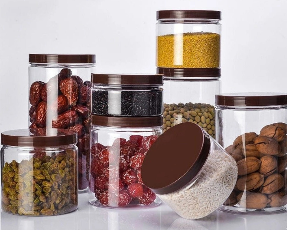 100% No Leakage PET Plastic Bottle Jar 250ml 500ml for Candy Honey Packaging